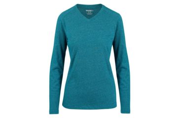 Image of Wolverine Wmns Edge Long Sleeve Shirt - Women's, Lagoon Heather, Small W1205700-443-S