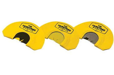 Image of Woodhaven Calls The Hunting Public Custom Mouth Call, 3 Pack, Black/Red/Green, WH227