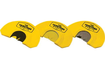 Image of Woodhaven Calls The Hunting Public Custom Mouth Call, 3 Pack, Black/Red/Green, WH227