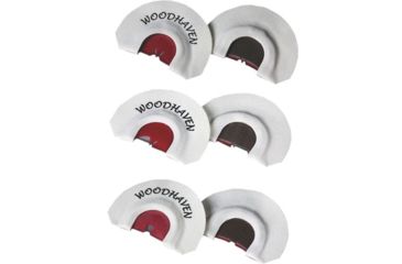 Image of Woodhaven Calls Woodhaven Custom Calls The Red Zone 3-pack Mouth Calls