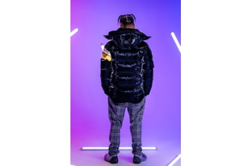 Image of Woodpecker Bumnester 3/4 Coat - Mens, Firebird/Black Gold, M, WPM002-FB-M