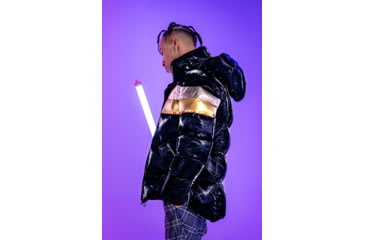 Image of Woodpecker Bumnester 3/4 Coat - Mens, Firebird/Black Gold, M, WPM002-FB-M