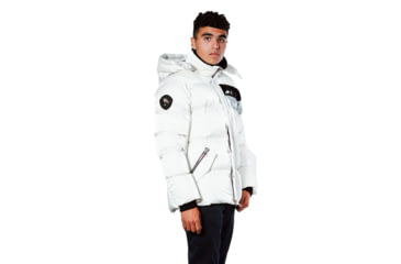 Image of Woodpecker Bumnester 3/4 Coat - Mens, Polar White, Small, 682670667525
