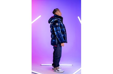 Image of Woodpecker Bumnester 3/4 Coat - Mens, Red Winged/Navy Red White, XXL, WPM002-RW -XXL