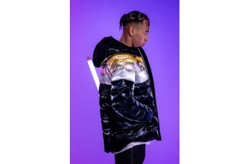 Image of Woodpecker Medium Weight Sparrow Coat - Mens, Firebird/Black Gold, XL, WPM004-FB-XL