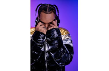 Image of Woodpecker Medium Weight Sparrow Coat - Mens, Firebird/Black Gold, XL, WPM004-FB-XL