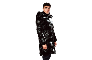 Image of Woodpecker Penguin Long Coat - Mens, Sleek Noir, 2XL, 682670667594