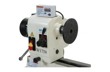 Image of Shop Fox 16in x 46in Wood Lathe with Stand &amp; DRO, W1758