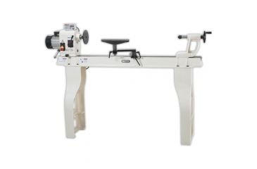 Image of Shop Fox 16in x 46in Wood Lathe with Stand &amp; DRO, W1758