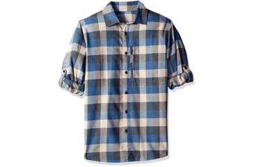 Image of Woolrich Any Point Shirt - Mens, Alpine Blue, Medium, 6480-ALPINEBLUE-M