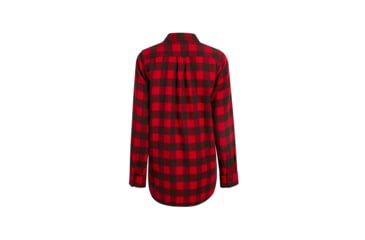 Image of Woolrich Eco Rich Pemberton Boyfriend Tunic Flannel Shirt - Womens, Old Red Check, 2XL, 2211-OLDREDCHECK-XXL