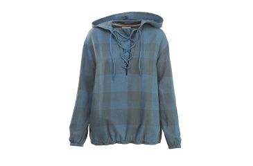 Image of Woolrich Hemp Womens Hoodie, Dark Slate, M, 2327-DARKSLATE-M