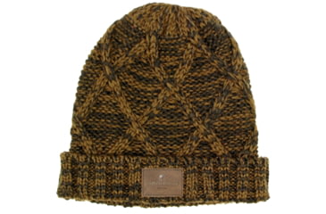 Image of Woolrich Marled Cable Cuff Hat, Dark Walnut, One Size, Q16017-Dark Walnut