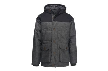 Image of Woolrich Men's Bitter Chill Wool Loft Coat, Oxford, L 16219-OXF-OXFORD-L-DEMO