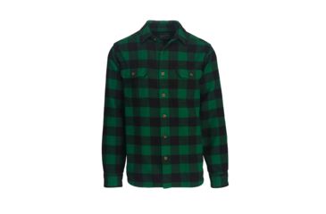Image of Woolrich Men's Oxbow Bend Flannel Shirt, Forest, L 6111-FOR-FOREST-L-DEMO