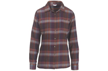 Image of Woolrich Pemberton Shirt - Women's-Burgundy-Small