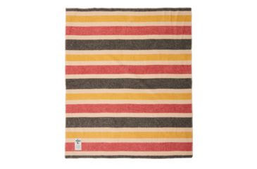 Image of Woolrich Rough Rider Wool Blanket, Wool Cream Multi, 50x60, 925060-WCM-EA-R
