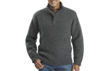 Image of Woolrich The Woolrich Sweater-Charcoal Heather-X-Large
