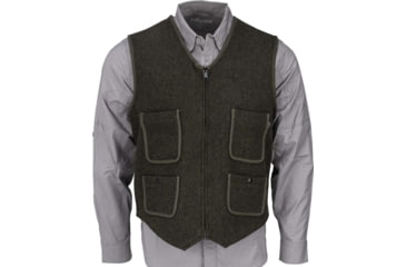 Image of Woolrich Utility 12 Full Zip Vest, Olive Green, L, 24188-OG-L