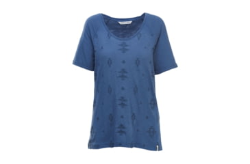 Image of Woolrich Women's Bell Canyon T-Shirt, Bijou Blue, M 7059-BJL-BIJOUBLUE-M-DEMO