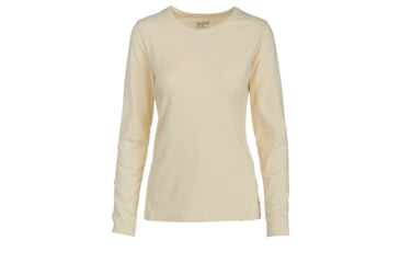 Image of Woolrich Women's Laureldale Long Sleeve Shirt, Ecru, M 7003-ECU-ECRU-M-DEMO