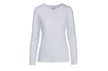 Image of Woolrich Women's Laureldale Long Sleeve Shirt, White, M 7003-WHT-WHITE-M-DEMO