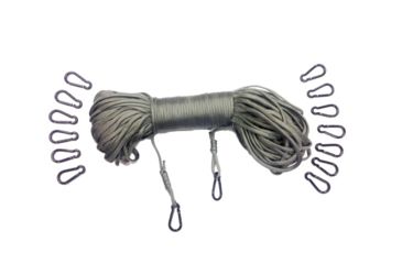 Image of X-Stand Hoist Rope Kit w/300ft of Rope/ 15 Carabiners, Gray XALT560