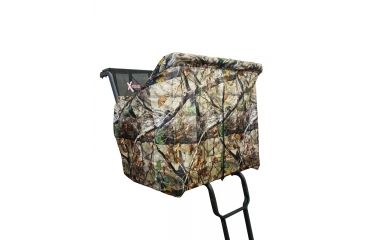 Image of USED X-Stand Ladderstand Blind, DZX Camo, Two Person, XATA606, EDEMO1