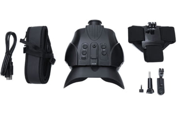 Image of X-Vision Hands Free Deluxe Sniper Digital Nightvision Binocular, Black, XANB50