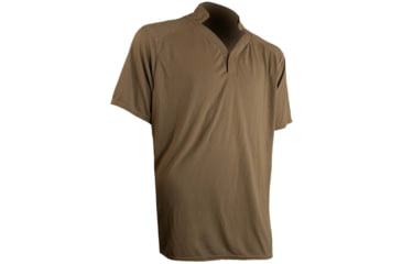 Image of XGO Assaulter Combat Short Sleeve No Pocket Combat Shirt - Mens, Coyote Brown, Extra Large, 1F16RPNP-79-XL