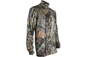 Image of XGO Men's Phase 4 Zip Mock, Mossy Oak Break Up Country, Small, 4P11DQHP-S-91