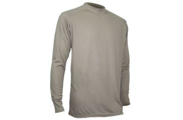 Image of XGO Mens Phase 1 Performance Long Sleeve Crew, Desert Sand, L 1G11A-L-700