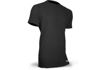Image of XGO Mens Phase 2 Flame Retardant Relaxed Fit Short Sleeve T shirt, Black, 2XL 2F16M-2XL-60