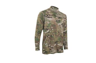 Image of XGO Mens Phase 2 FR Zip Mock, MultiCam, Small, 2F11DP-S-093