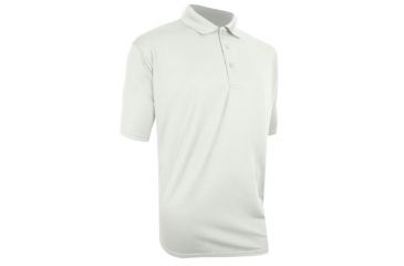 Image of XGO Phase 1 Polo Shirt with Microphone Clip, White, XL 1G16CMC-XL-10