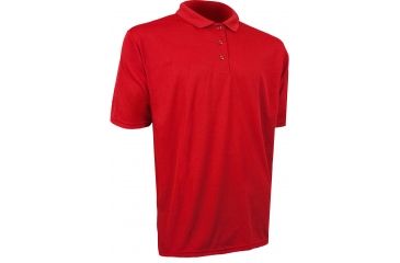 Image of XGO Phase 1 Polo Shirt with Microphone Clip, Red, M 1G16CMC-M-55