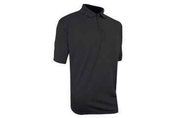 Image of XGO Phase 1 Polo Shirt with Microphone Clip, Black, XL 1G16CMC-XL-60