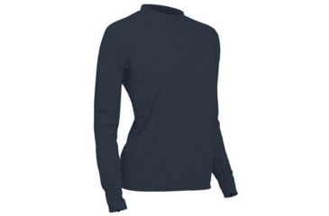Image of XGO Phase 1 Womens Long Sleeve Crew, Navy, Small, 1G31AQ-S-220