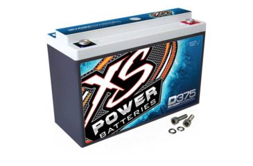 Image of XS Power D375 AGM Deep Cycle 12 Volt Battery - 800A, 190CA, 15Ah, 600W, White D375