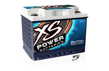 Image of XS Power D4700 AGM Deep Cycle 12 Volt Battery - 2900A, 745CA, 50Ah, 2000/3000W, White D4700