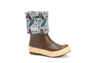 Image of Xtratuf Topwater Slip On - Women's, Blue Mermaid/Brown, 10, XWSL-9BM-BRN-100