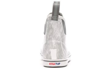 Image of Xtratuf 6 in Camo Print Ankle Deck Boot - Mens, Mossy Oak Bone Fish, 8, XMAB-BOF-CAM-080