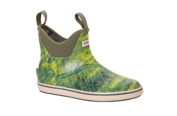 Image of Xtratuf 6 in Camo Print Ankle Deck Boot - Mens, Realtree Fishing, 14, XMAB-RTF-CAM-140
