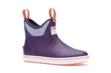 Image of Xtratuf 6 in Salmon Sisters Ankle Deck Boots - Women's, Purple, 7, 22591-PUR-070