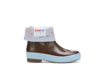 Image of Xtratuf 8 in Kids Salmon Sisters Legacy - Kids, Brown, 8, 26671-BRN-080