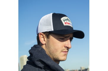 Image of Xtratuf Alaska Originals Trucker Cap - Unisex, Navy/White, One Size, XAC-201-NVY-OS