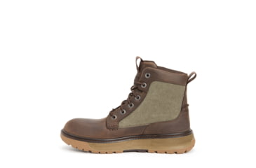 Image of Xtratuf Bristol Bay Leather Canvas Boot - Mens, Brown, 10, XBF-903-BRN-100