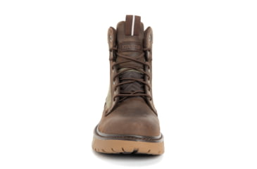 Image of Xtratuf Bristol Bay Leather Canvas Boot - Mens, Brown, 10, XBF-903-BRN-100