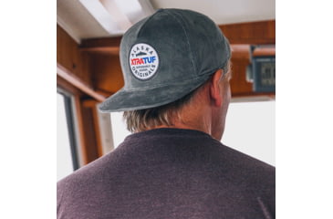 Image of Xtratuf Corduroy Flat Brim Hat - Unisex, Gray, One Size, XAC-101-GRY-OS