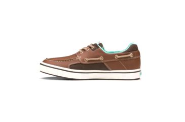 Image of Xtratuf Finatic II - Salmon Sisters - Mens, Brown/Kelp, 6, XFN-900-BRN-060